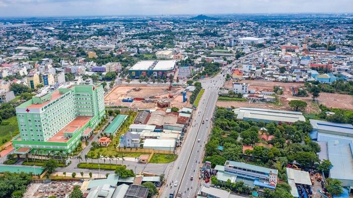 Hạ tầng Green Tower Dĩ An