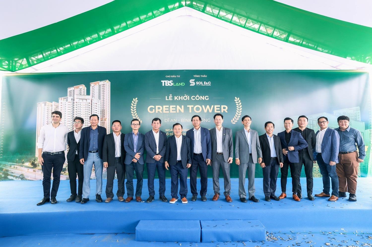 Lễ khởi công dự án Green Tower Dĩ An